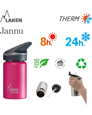 Screw cap for wide neck st. steel thermo bottles