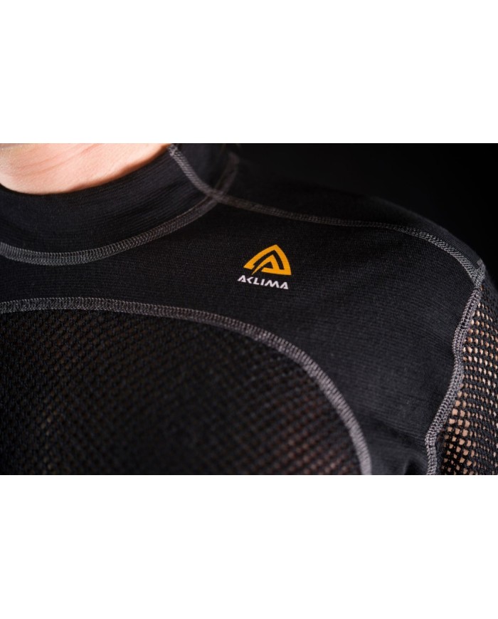 WoolNet Poloshirt mit Reißverschluss, M