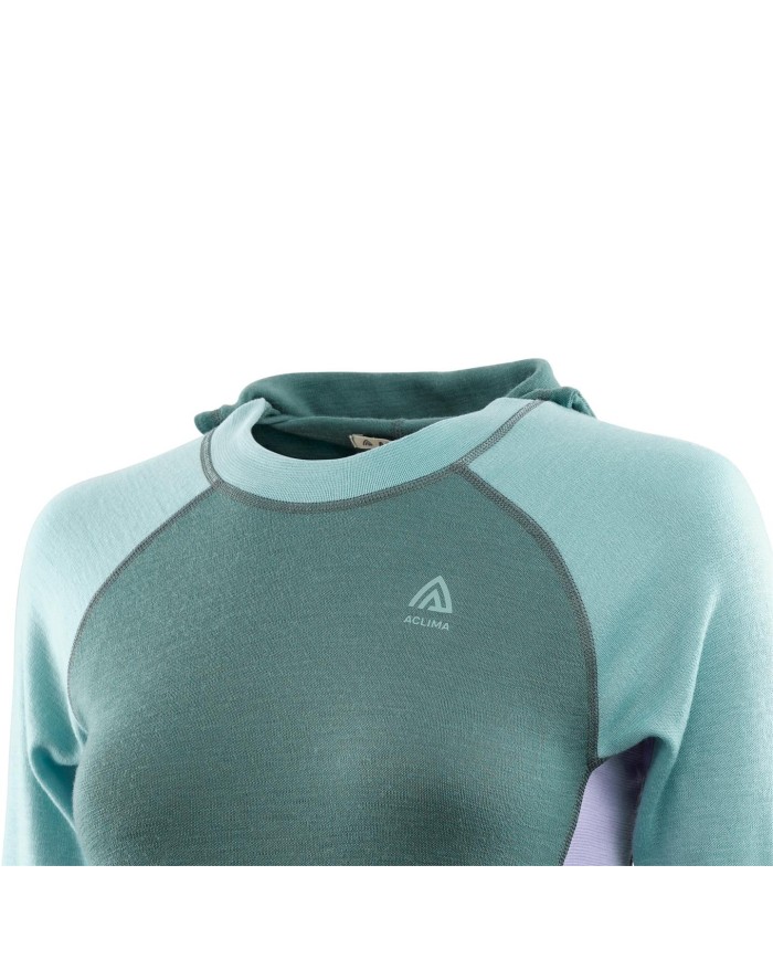 ACLIMA WARMWOOL WOMAN HOOD SWEATER