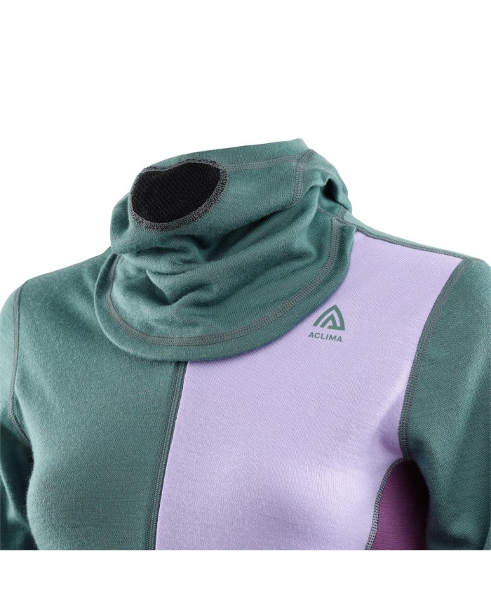 WarmWool Hood Sweater w/zip Wo