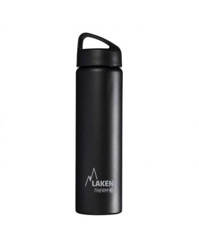 St. steel thermo bottle 18/8  - 0,75L  - Black