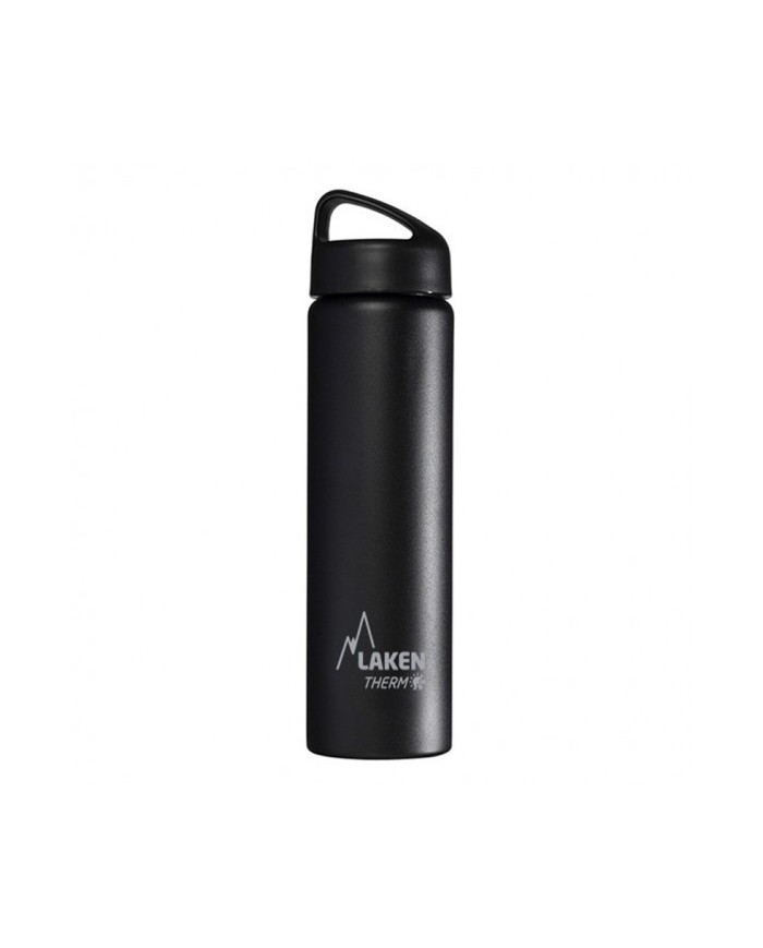 St. steel thermo bottle 18/8  - 0,75L  - Black