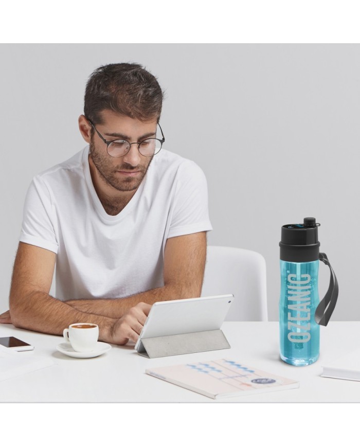 Botella purificadora Ozon Tritan 0,75 L.