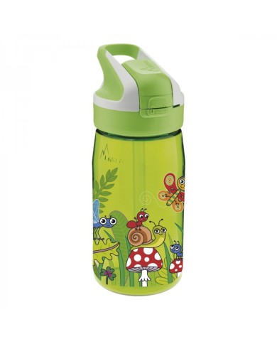 Bottiglia in Tritan 0,45 Tappo superiore Bichitos