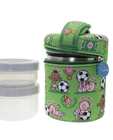 Contenitore termico in acciaio inox da 1 L. + coperchio LJ Pi