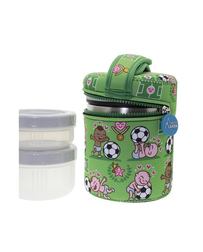 Contenitore termico in acciaio inox da 1 L. + coperchio LJ Pi