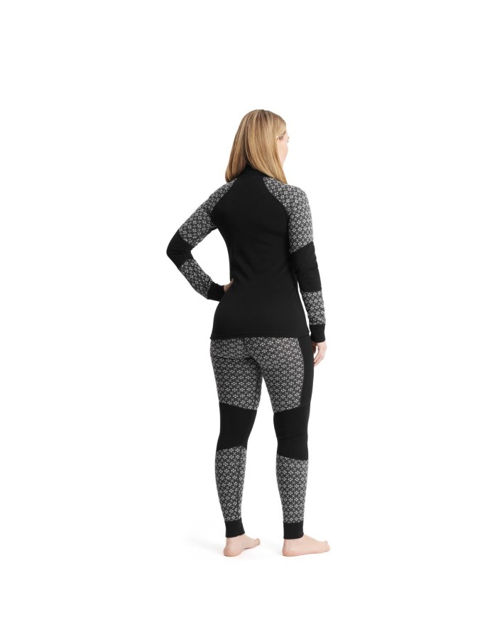 ACLIMA DESIGNWOOL GLITRE LONGS WOMAN