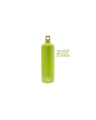 Alu. bottle Futura 1,5 L. - Pink cap - Green bottl