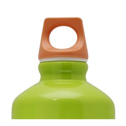 Alu. bottle Futura 1,5 L. - Pink cap - Green bottl