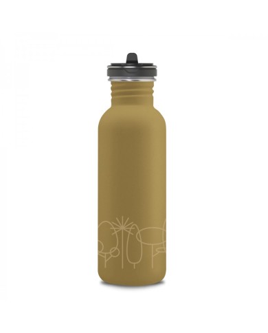 Basic Steel Bottle 750ml , Flow Cap - Drinklife Fo