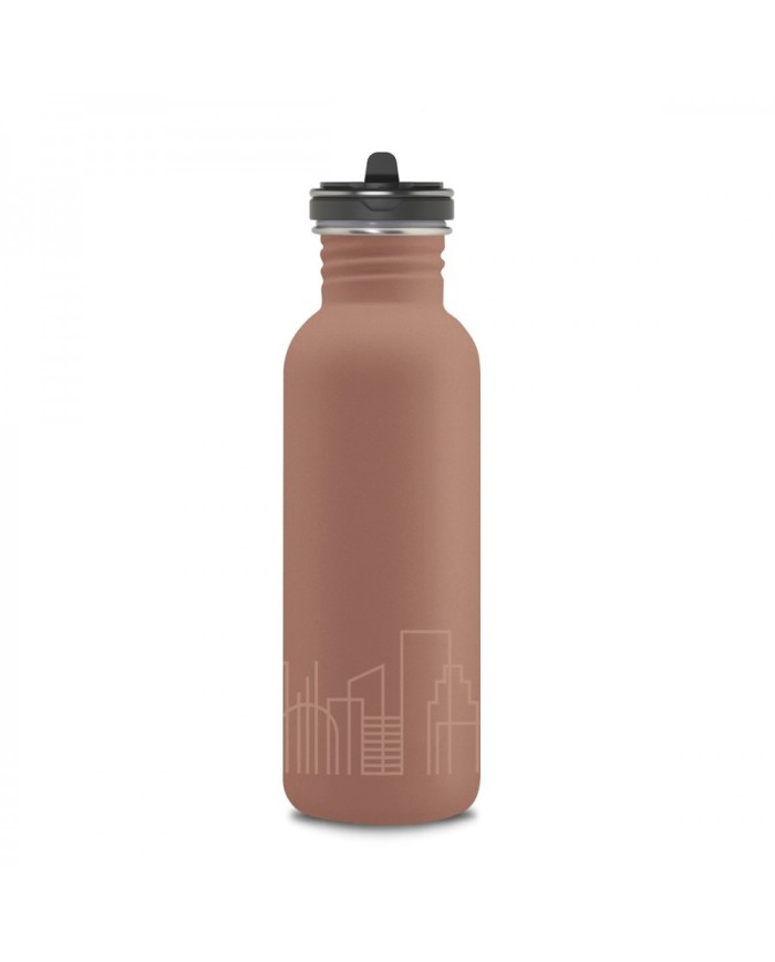 Basic Steel Bottle 750ml , Flow Cap - Drinklife Ci