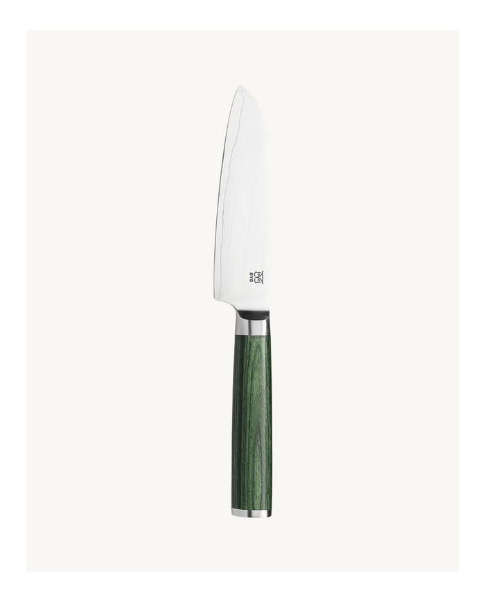 SMARAGD DAMASK SANTOKU GRONNSAKSKNIV