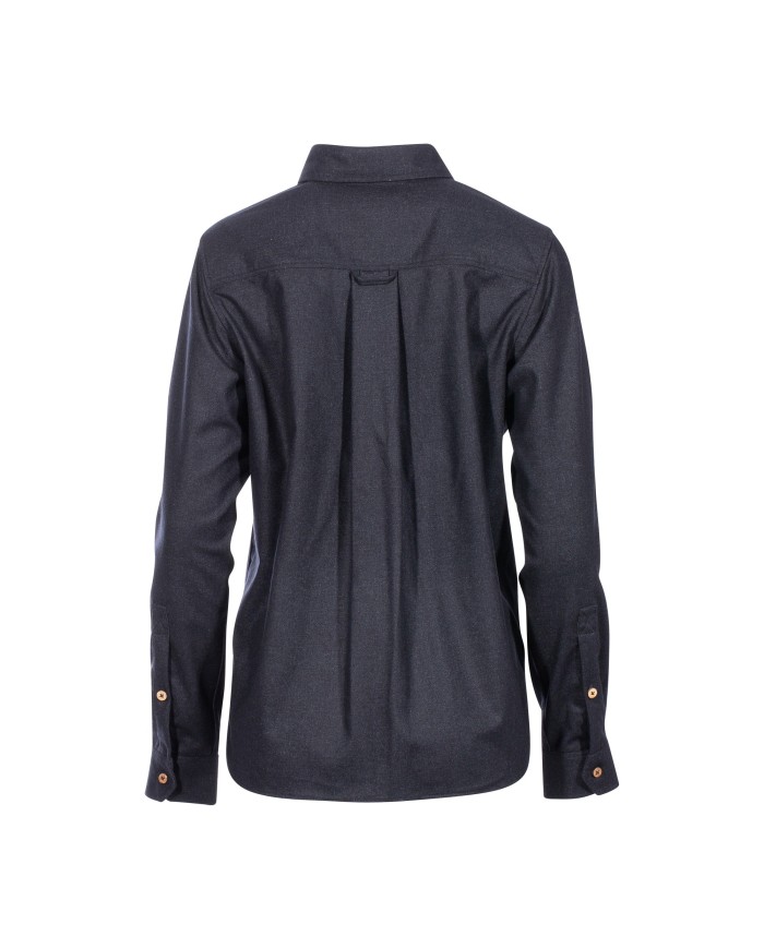 ACLIMA LEISUREWOOL REBORN DAMENSHIRT ACLIMA LEISUREWOOL REBORN DAMENSHIRT
