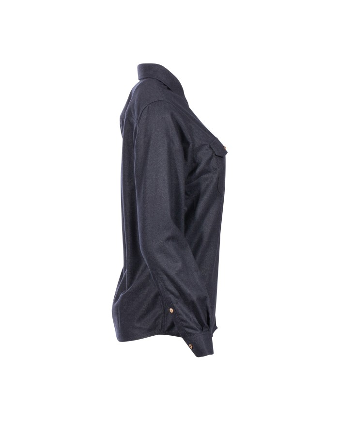 ACLIMA LEISUREWOOL REBORN DAMENSHIRT ACLIMA LEISUREWOOL REBORN DAMENSHIRT