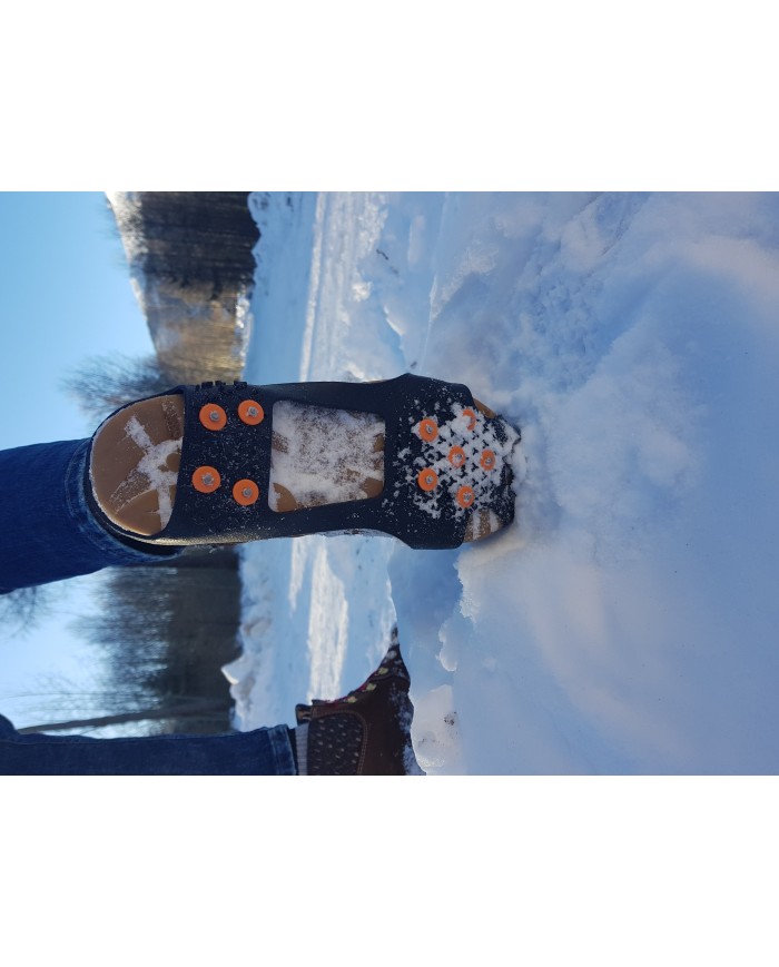 Surchausse antidérapante Luxe 10xclous - M (33/37)