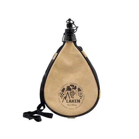 LAKEN LEATHER CANTEEN 2L STRAIGHT FORM