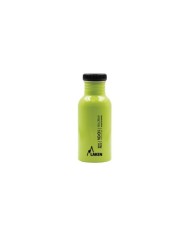 Alu. bottle Basic Alu 0,60 L. Plain cap - Apple green