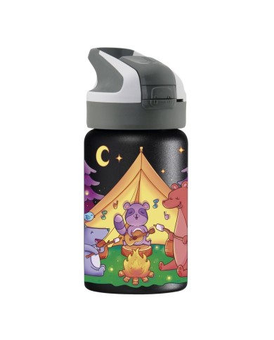 St. steel thermo bottle 0.35 L. Animal camping St. steel thermo bottle 0.35 L. Animal camping