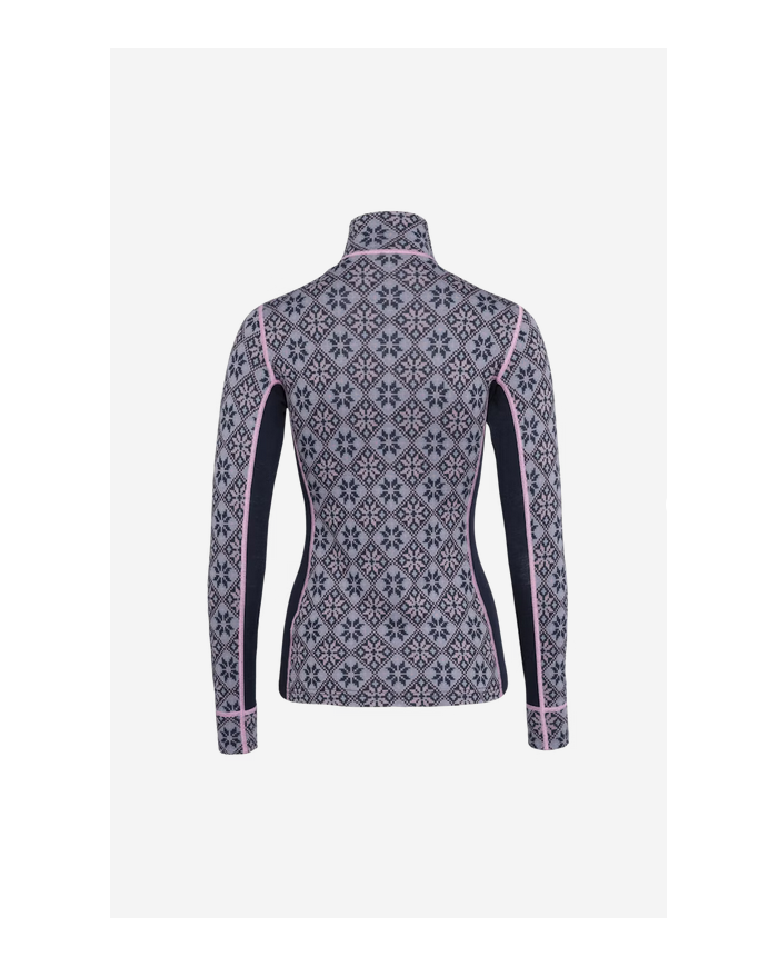 Rose Half Zip Baselayer Top - 100% Merino Wool Rose Half Zip Baselayer Top - 100% Merino Wool