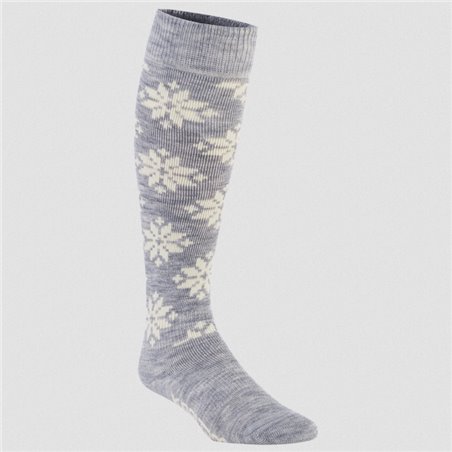 Rose Wool Ski Socks - 65% Merino Wool