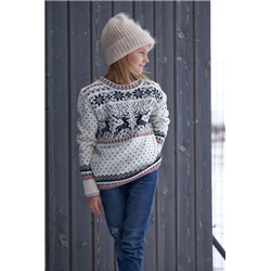 Reindeer kid´s round sweater