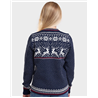 Reindeer women´s round neck sweater