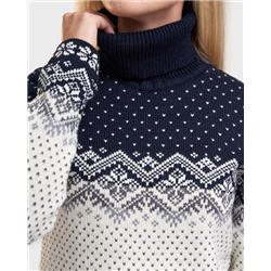 FOLC IRBOSKA WOMEN'S SWEATER WITH COLLAR