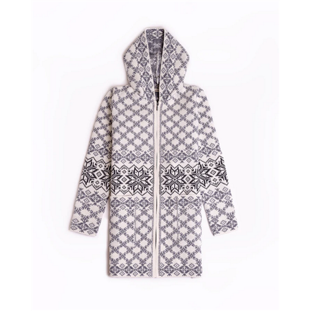 Varbla woolen zipper hooded coat