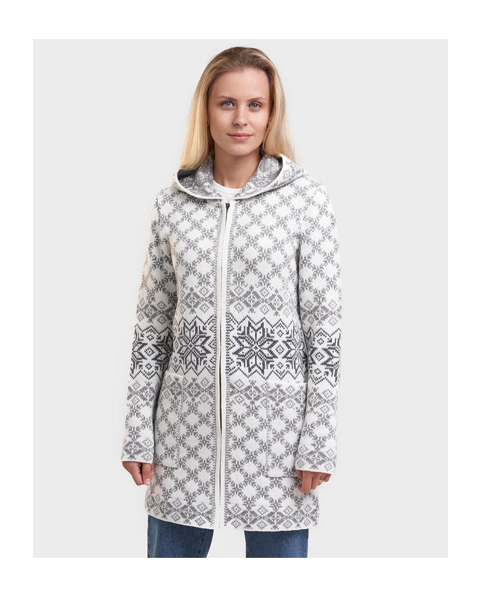 Varbla woolen zipper hooded coat Varbla woolen zipper hooded coat