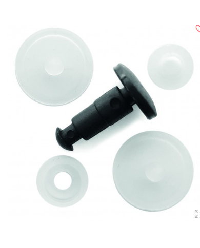 Valves set for cap and food containers P10 and P15