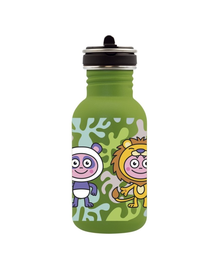 St. steel water bottle Flow cap 0,5L Disfraces