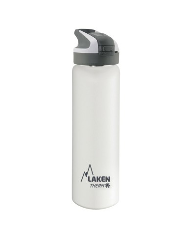 St. steel thermo bottle 18/8 Summit  - 0,75L  - White