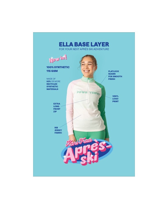 ELLA BASELAYER HALFZIP ELLA BASELAYER HALFZIP