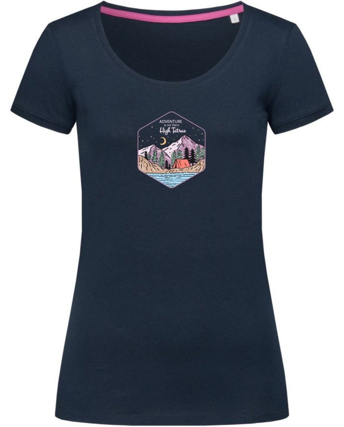 Dámske bavlnené tričko - Camp