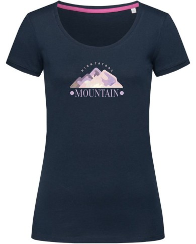 Dámske bavlnené tričko - Mountain