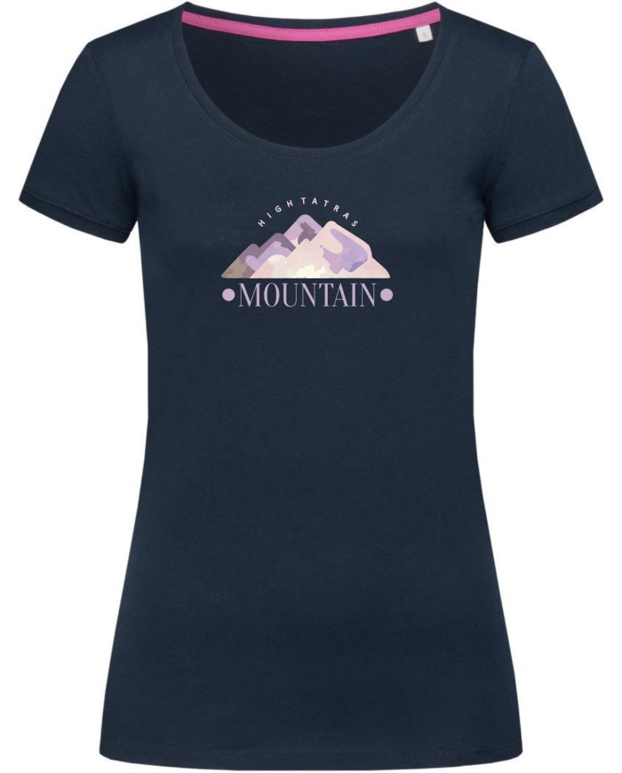 Dámske bavlnené tričko - Mountain