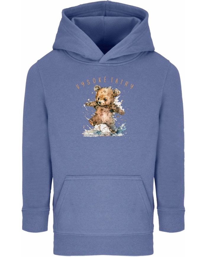 Chlapčenská mikina s kapucňou - Medvedík