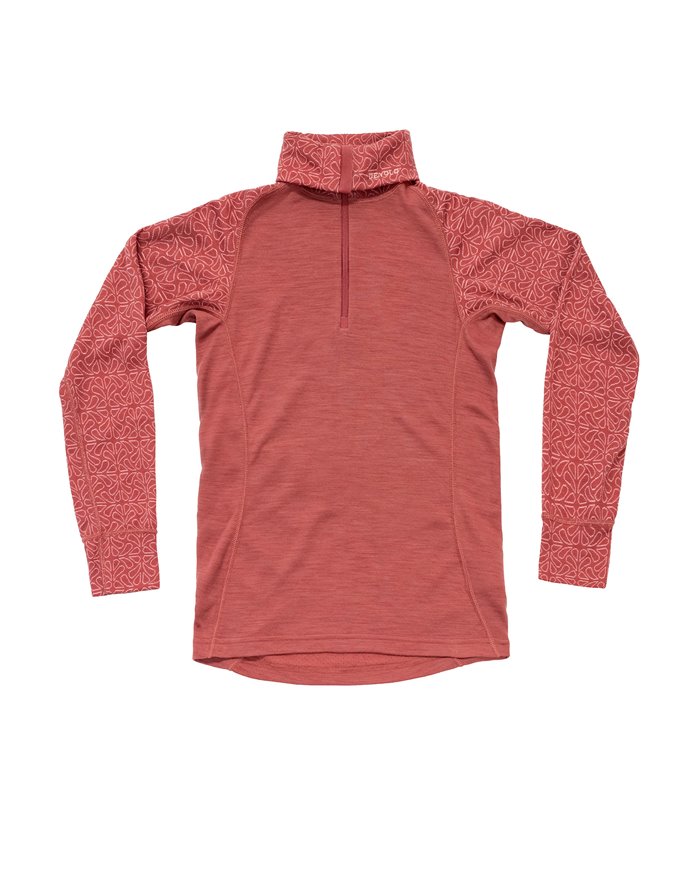 DUO ACTIVE MERINO 205 Z.NECK WMN