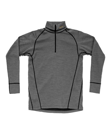 DUO ACTIVE MERINO 205 Z.NECK MAN