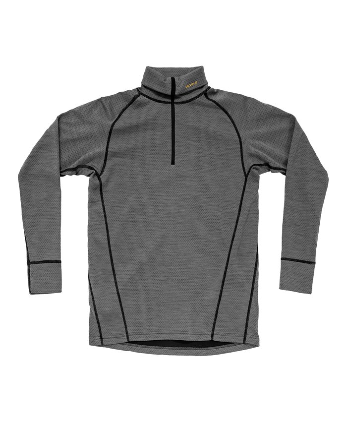 DUO ACTIVE MERINO 205 Z.NECK MAN