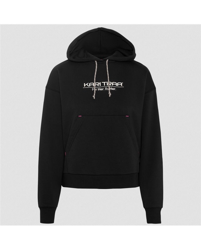 KARI TRAA ANELIE LOGO HOODIE KARI TRAA ANELIE LOGO HOODIE
