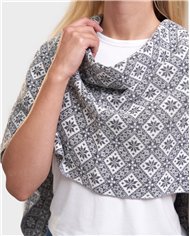 Hiiu multi-wear poncho