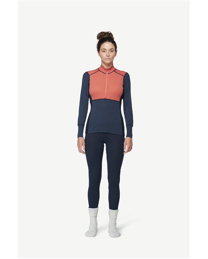 LAUPAREN MERINO 190 ZIP NECK WMN LAUPAREN MERINO 190 ZIP NECK WMN