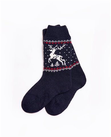 Reindeer wool socks