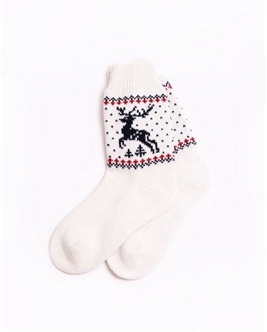 Reindeer wool socks
