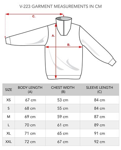 VOSS MEN´S ZIP-NECK SWEATER
