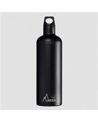 St. steel thermo bottle 18/8&nbsp; - 0,75L&nbsp; - Black