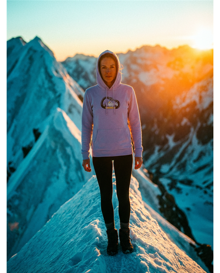 Dámska mikina s kapucňou - Karabínka