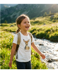 Detské bavlnené tričko - Laňka