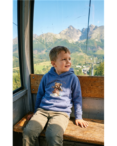 TATLAND JUNGEN-KAPUZENPULLOVER - TEDDYBÄR